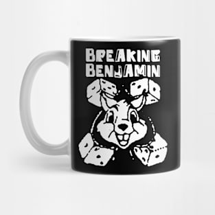 breaking benjamin and the rabbit Mug